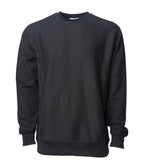 INDEPENDENT IND5000C Legend-P2, Ind5000c Legend - Men's Premium 450gm Heavyweight Cross-grain Crew (colors G-w), Charcoal Heather