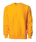INDEPENDENT IND5000C Legend-P2, Ind5000c Legend - Men's Premium 450gm Heavyweight Cross-grain Crew (colors G-w), Gold