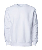 INDEPENDENT IND5000C Legend-P1, Ind5000c Legend - Men's Premium 450gm Heavyweight Cross-grain Crew (colors A-g), White
