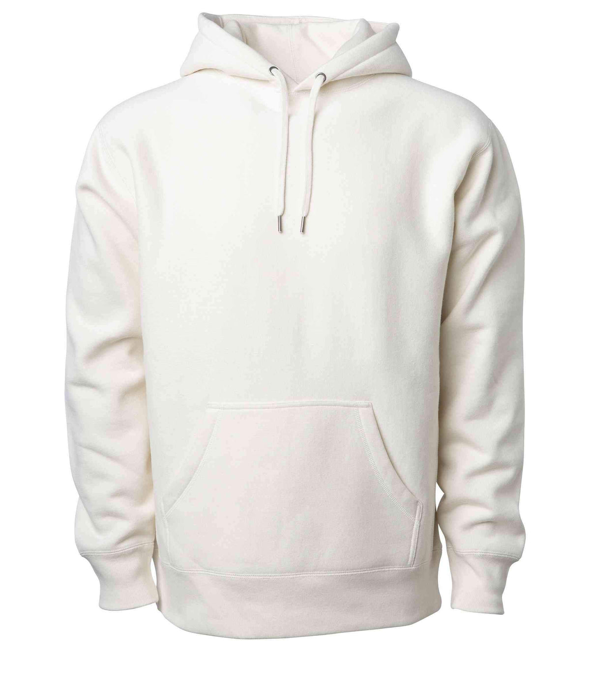 INDEPENDENT IND5000P-P1, Ind5000p - Men's Premium 450gm Heavyweight Cross-grain Hoodie (colors A-g), Bone
