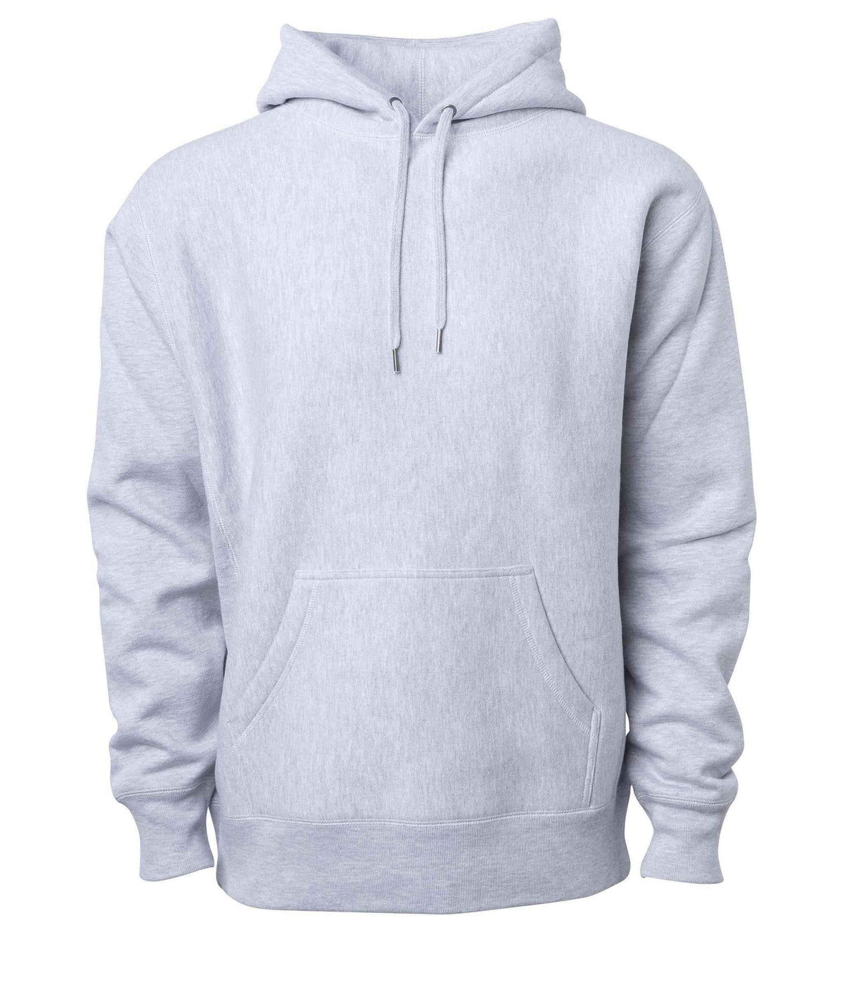 INDEPENDENT IND5000P-P1, Ind5000p - Men's Premium 450gm Heavyweight Cross-grain Hoodie (colors A-g), Grey Heather