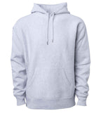 INDEPENDENT IND5000P-P2, Ind5000p - Men's Premium 450gm Heavyweight Cross-grain Hoodie (colors G-w), Grey Heather