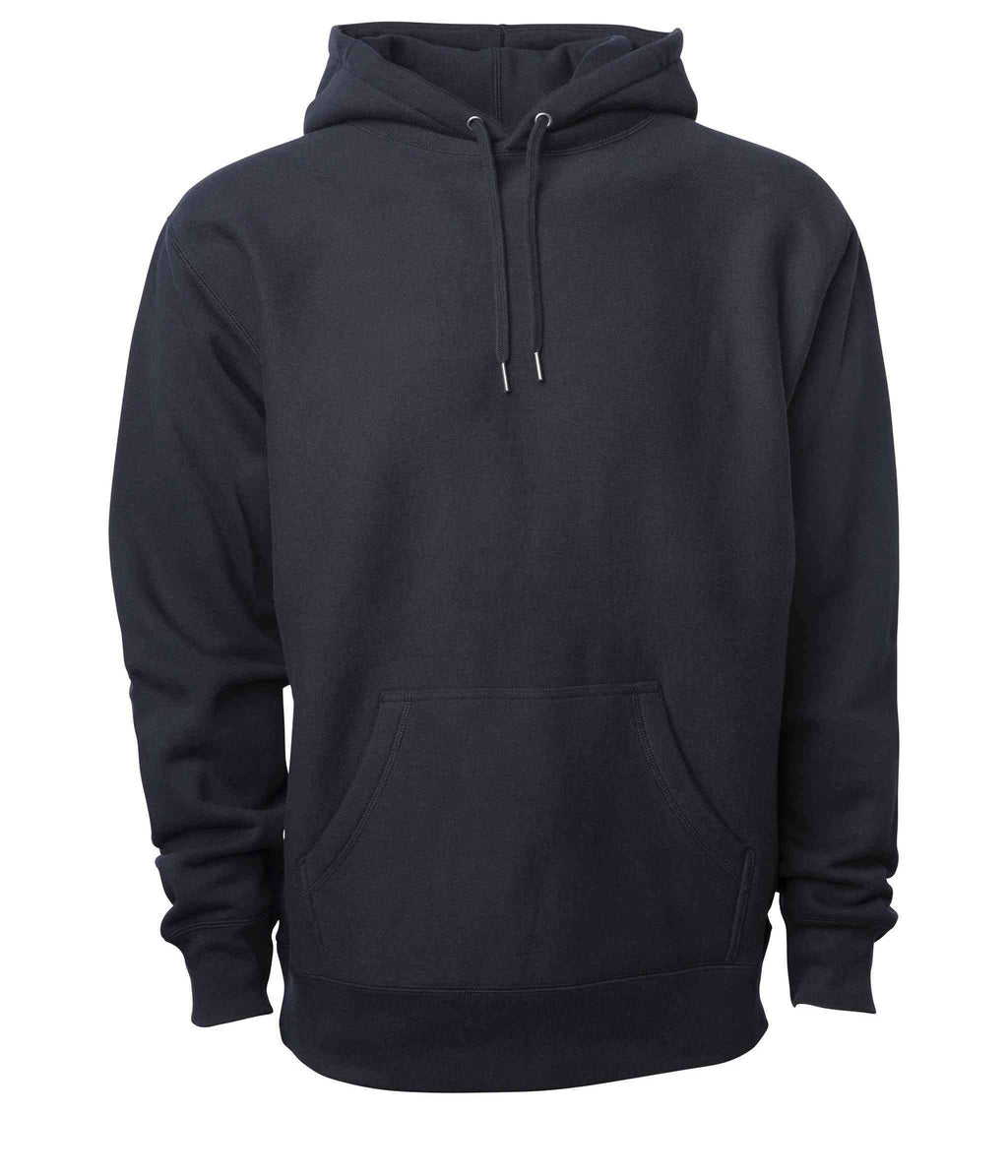 INDEPENDENT IND5000P-P1, Ind5000p - Men's Premium 450gm Heavyweight Cross-grain Hoodie (colors A-g), Black