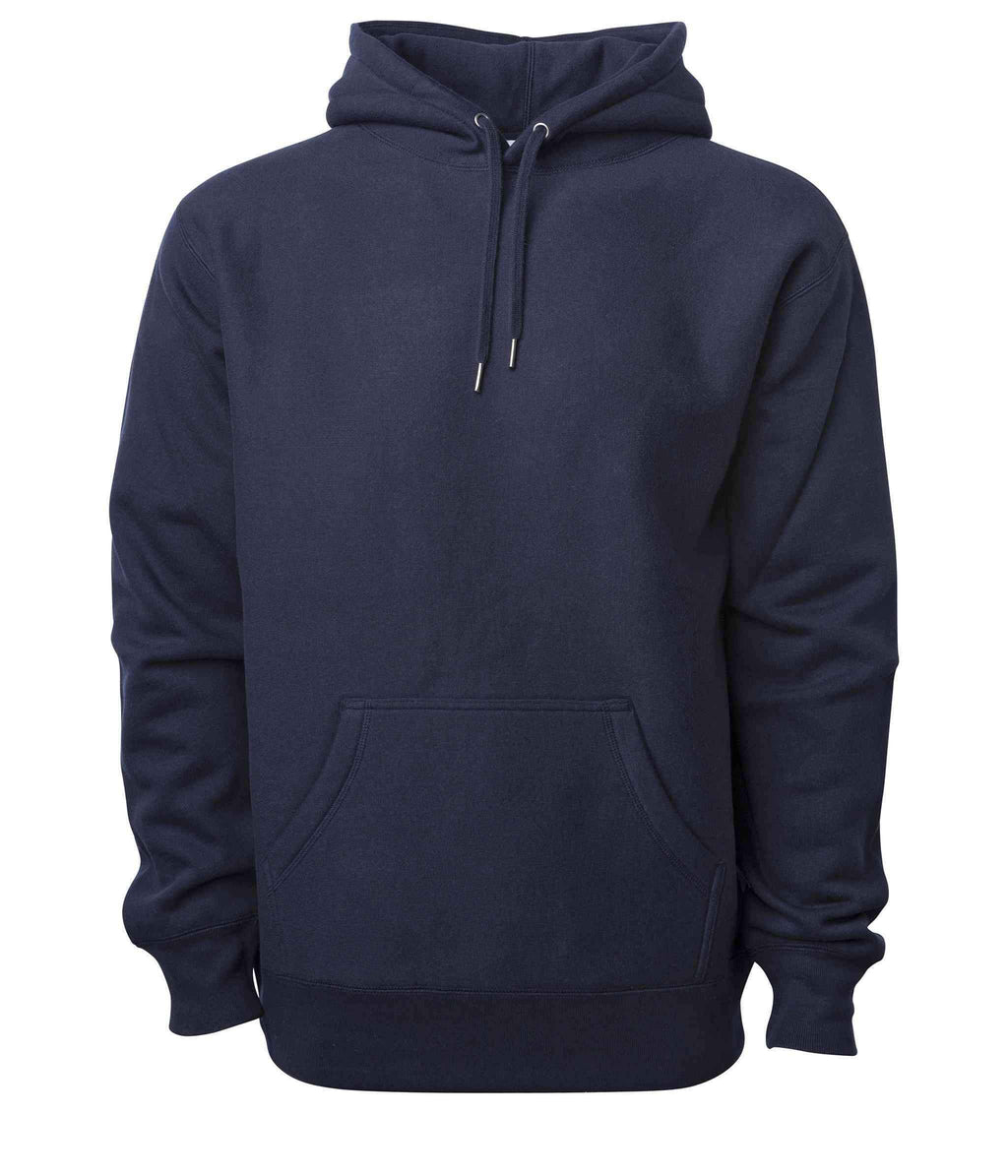 INDEPENDENT IND5000P-P1, Ind5000p - Men's Premium 450gm Heavyweight Cross-grain Hoodie (colors A-g), Classic Navy