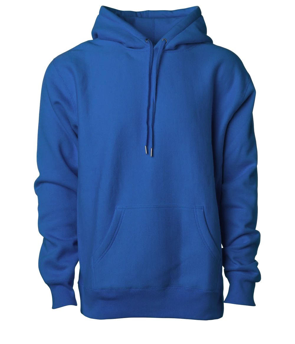 INDEPENDENT IND5000P-P1, Ind5000p - Men's Premium 450gm Heavyweight Cross-grain Hoodie (colors A-g), Royal