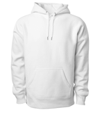 INDEPENDENT IND5000P-P2, Ind5000p - Men's Premium 450gm Heavyweight Cross-grain Hoodie (colors G-w), White