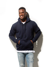 Just Like Hero HERO-2020, Unisex Blank Hoodie, Navy Blue