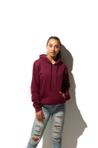 Just Like Hero HERO-2020, Unisex Blank Hoodie, Maroon
