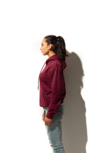 Just Like Hero HERO-2020, Unisex Blank Hoodie, Maroon