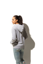 Just Like Hero HERO-3020, Unisex Full Zip Hoodie, Sport Grey