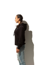 Just Like Hero HERO-2020, Unisex Blank Hoodie, Black