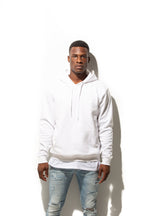 Just Like Hero HERO-2020, Unisex Blank Hoodie, White