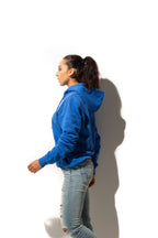 Just Like Hero HERO-2020, Unisex Blank Hoodie, Royal Blue