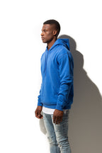 Just Like Hero HERO-2020, Unisex Blank Hoodie, Royal Blue