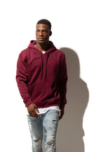 Just Like Hero HERO-2020, Unisex Blank Hoodie, Maroon