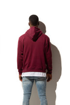 Just Like Hero HERO-2020, Unisex Blank Hoodie, Maroon