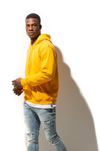 Just Like Hero HERO-2020, Unisex Blank Hoodie, Gold (FINAL SALE)