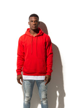Just Like Hero HERO-2020, Unisex Blank Hoodie, Red