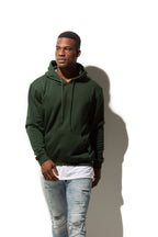 Just Like Hero HERO-2020, Unisex Blank Hoodie, Forest Green