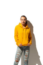 Just Like Hero HERO-2020, Unisex Blank Hoodie, Gold (FINAL SALE)