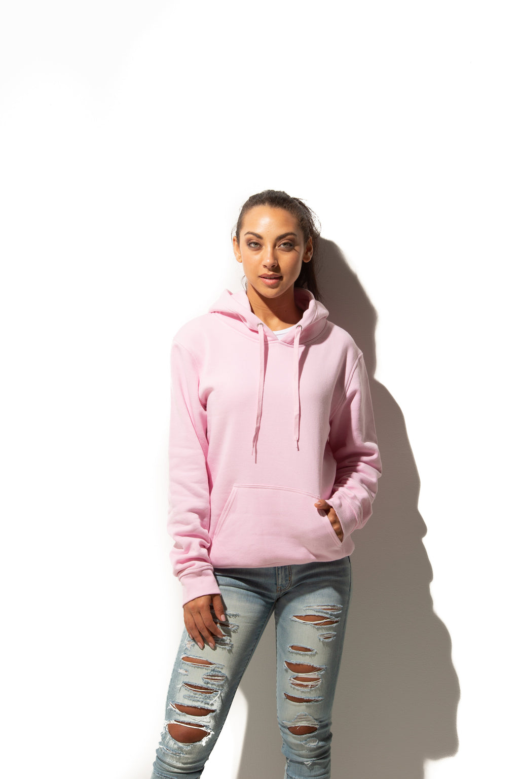 Just Like Hero HERO-2020, Unisex Blank Hoodie, Pink