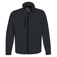 AJM International JM1200, 3-layer Bonded Softshell, Black