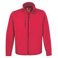 AJM International JM1200, 3-layer Bonded Softshell, Red