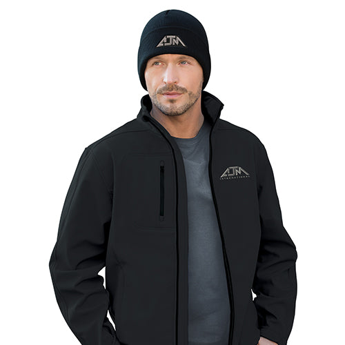 AJM International JM1200, 3-layer Bonded Softshell, Black