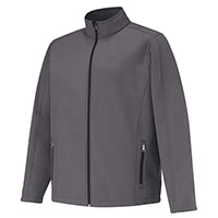 AJM International JM1211, 3-layer Bonded Softshell, Charcoal