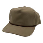 NISSI CAPS GNV-228GF, Golf Cap, Khaki With Brown String