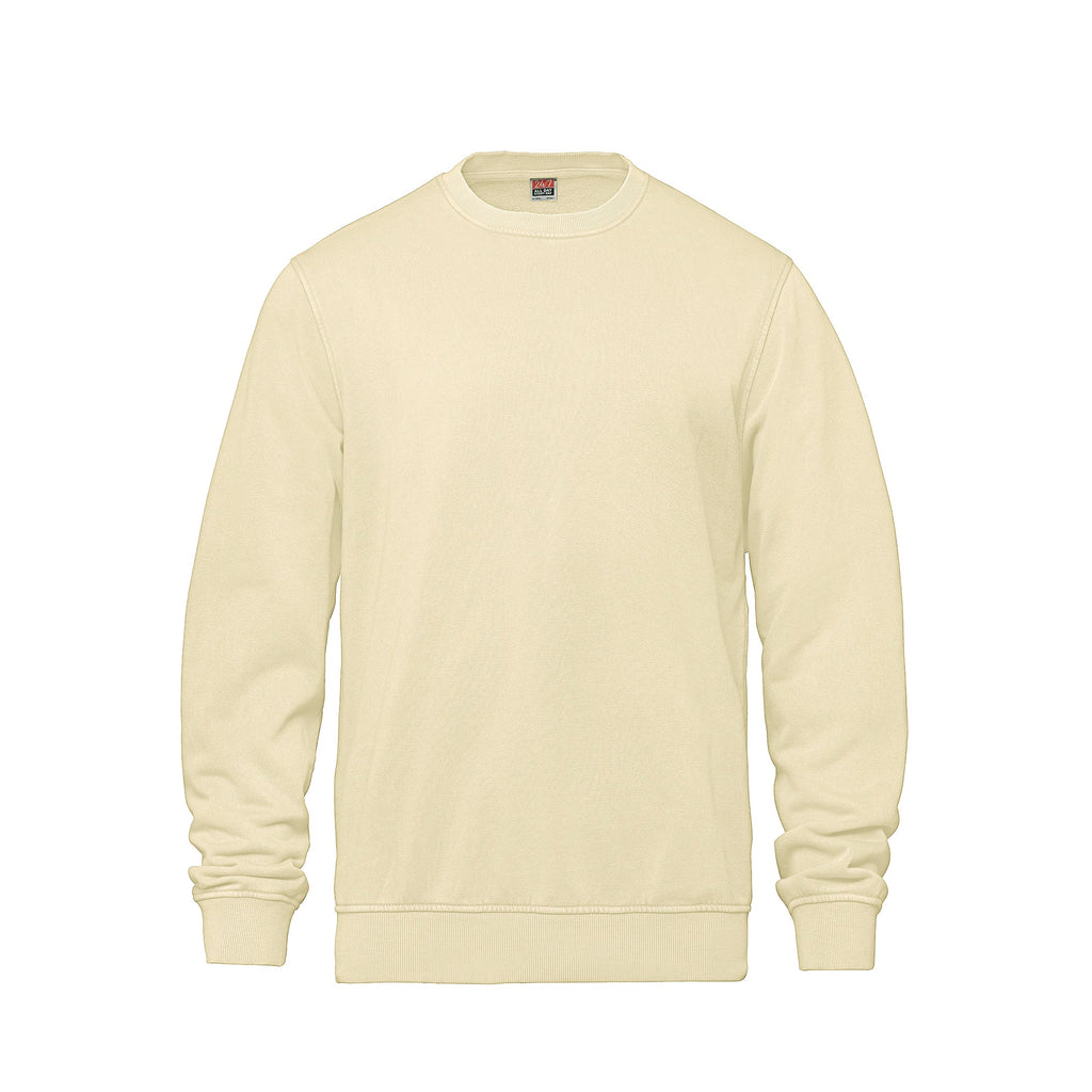 Canada Sportswear L00440, - Seascape - Vintage Wash Crewneck Sweatshirt, Ivory
