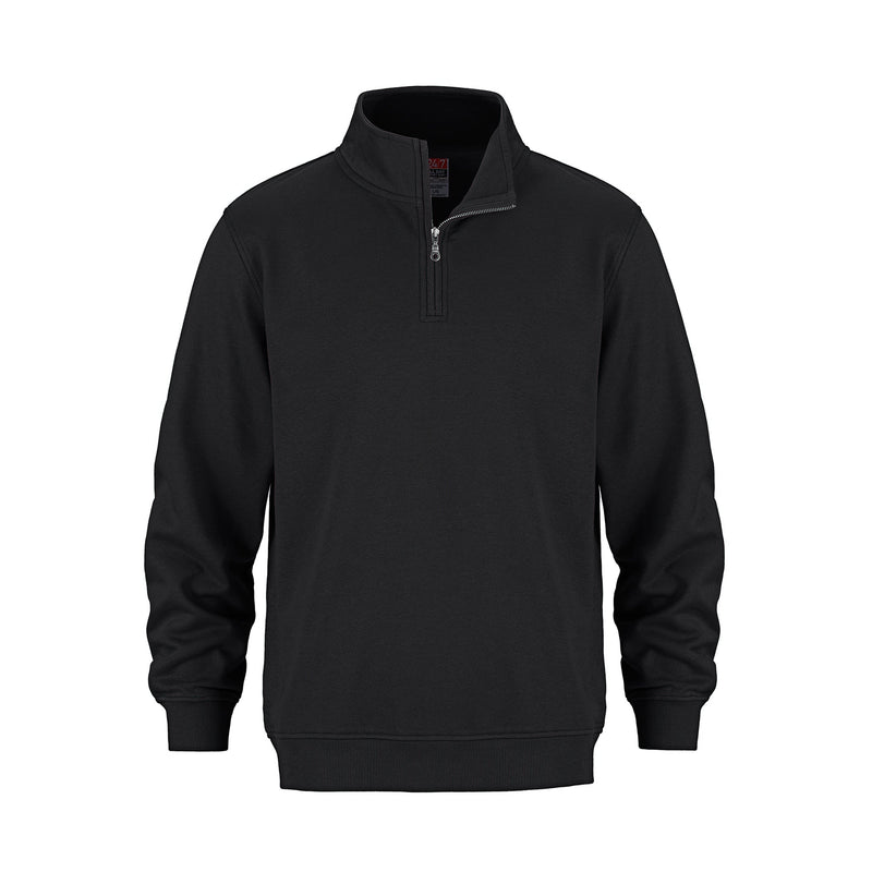 Canada Sportswear L00545, - Flux - 1/4 Zip Sweatshirt, Black