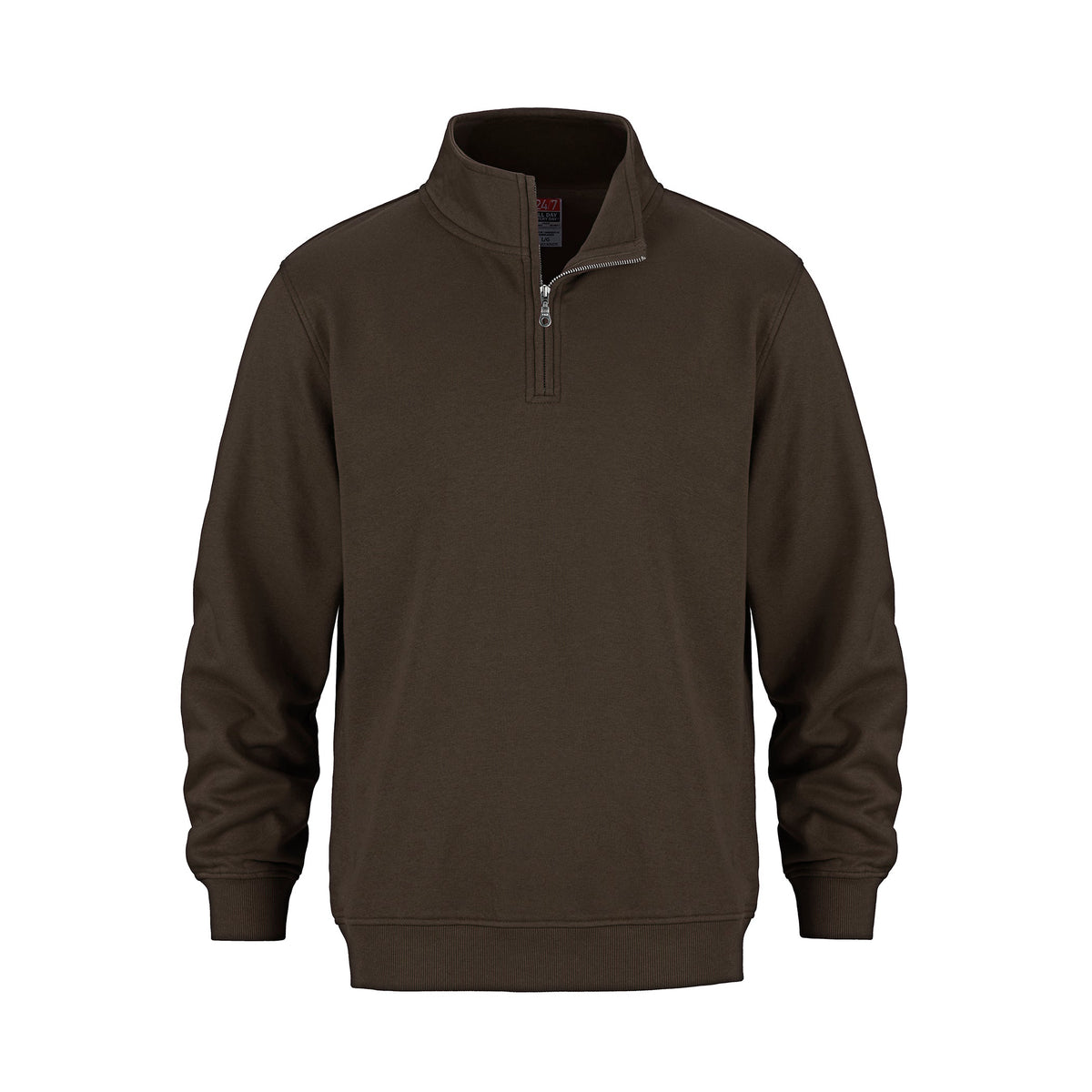 Canada Sportswear L00545, - Flux - 1/4 Zip Sweatshirt, Brown