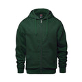Canada Sportswear L00555, - Surfer - Adult Full Zip Hooded Sweatshirt, Forest Green
