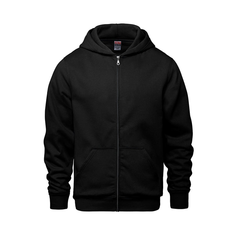 Canada Sportswear L0555Y, - Surfer - Youth Full Zip Hooded Sweatshirt, Black