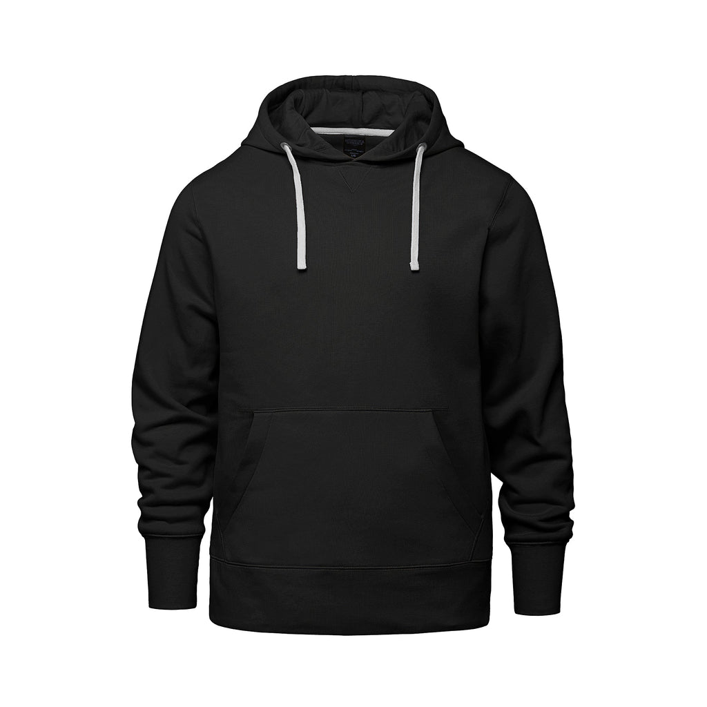 Muskoka Trail L00660, - Cedar Point - Adult Pullover Hooded Sweatshirt, Black