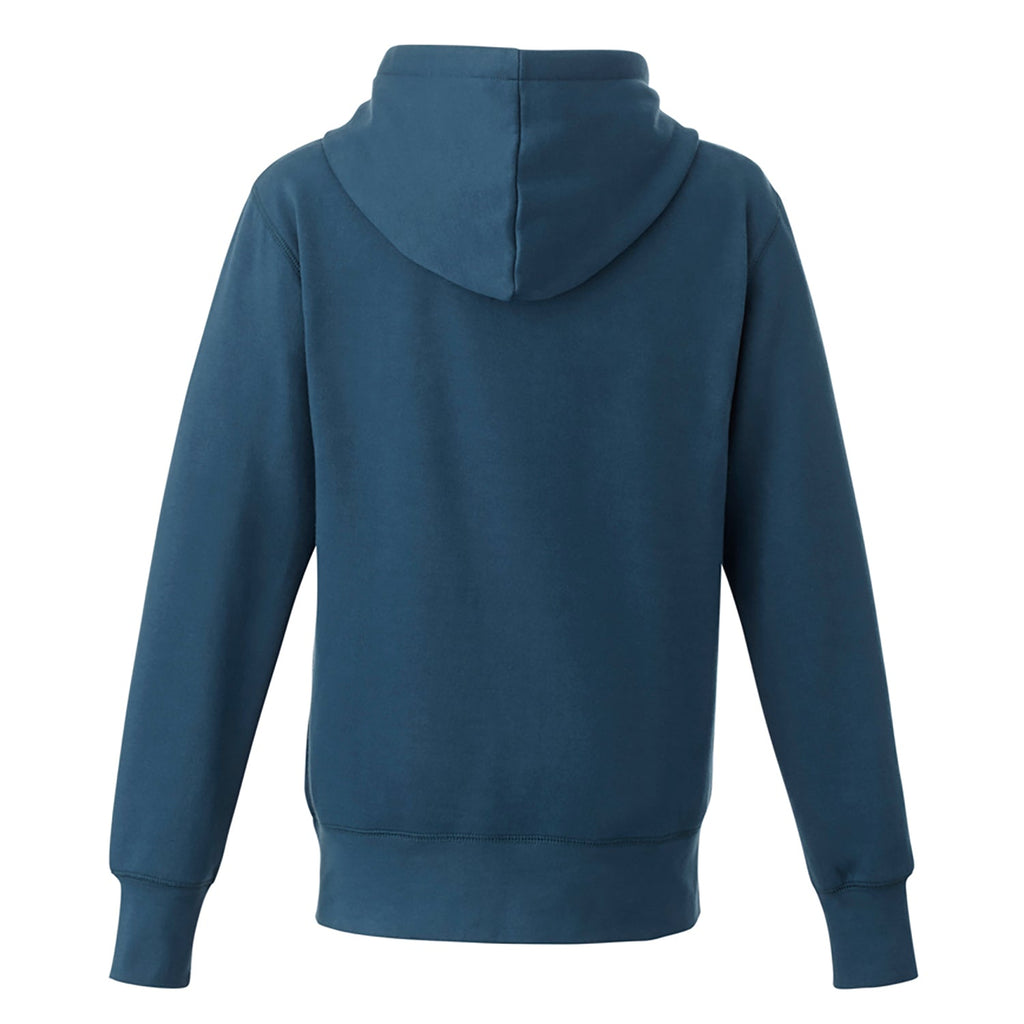 Muskoka Trail L00660, - Cedar Point - Adult Pullover Hooded Sweatshirt, Blue
