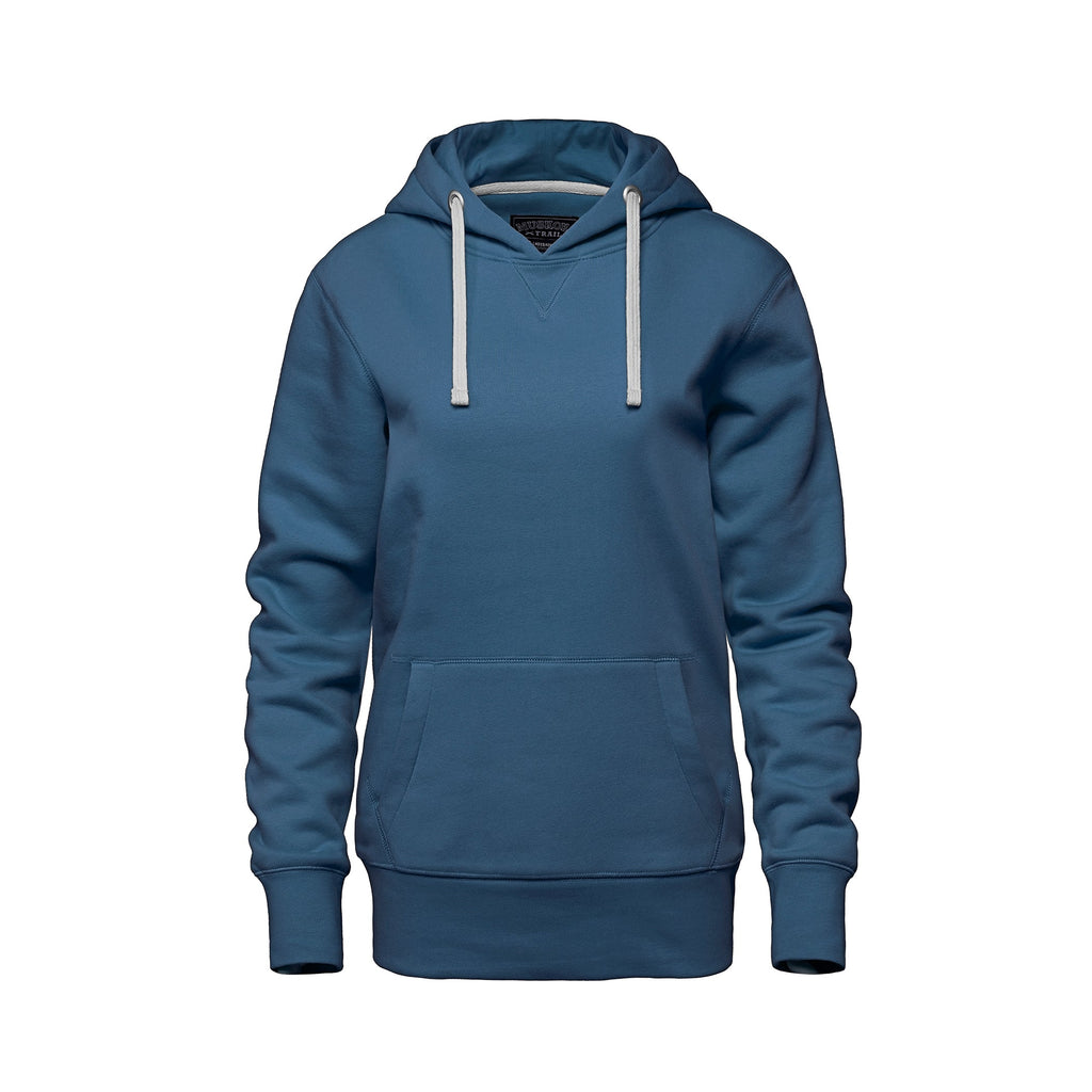 Muskoka Trail L00661, - Cedar Point - Ladies Pullover Hooded Sweatshirt, Blue