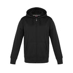 CX2 L00667, - Cypress Creek - Adult Polyester Full-zip Hooded Sweatshirt, Black