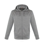 CX2 L00667, - Cypress Creek - Adult Polyester Full-zip Hooded Sweatshirt, Grey