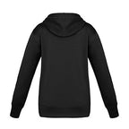 CX2 L00668, - Cypress Creek - Ladies Polyester Full-zip Hooded Sweatshirt, Black