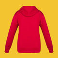 CX2 L00668, - Cypress Creek - Ladies Polyester Full-zip Hooded Sweatshirt, Red