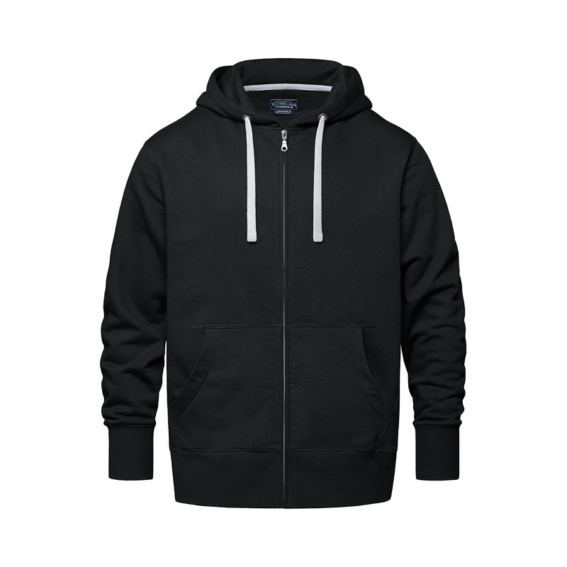 Muskoka Trail L00670, - Lakeview - Adult Full-zip Hooded Sweatshirt, Black