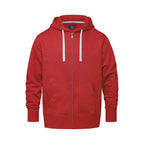 Muskoka Trail L00670, - Lakeview - Adult Full-zip Hooded Sweatshirt, Red