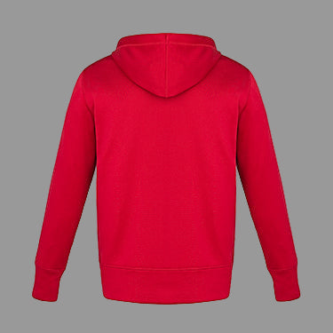 CX2 L00687, - Palm Aire - Adult Polyester Pullover Hooded Sweatshirt, Red