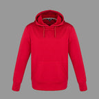 CX2 L00687, - Palm Aire - Adult Polyester Pullover Hooded Sweatshirt, Red