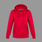 CX2 L00688, - Palm Aire - Ladies Polyester Pullover Hooded Sweatshirt, Red