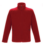 CX2 L00695, - Barren - Men's Full-zip Microfleece Jacket, Red
