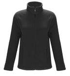 CX2 L00696, - Barren - Ladies Full-zip Microfleece Jacket, Dark Charcoal