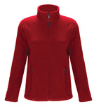 CX2 L00696, - Barren - Ladies Full-zip Microfleece Jacket, Red